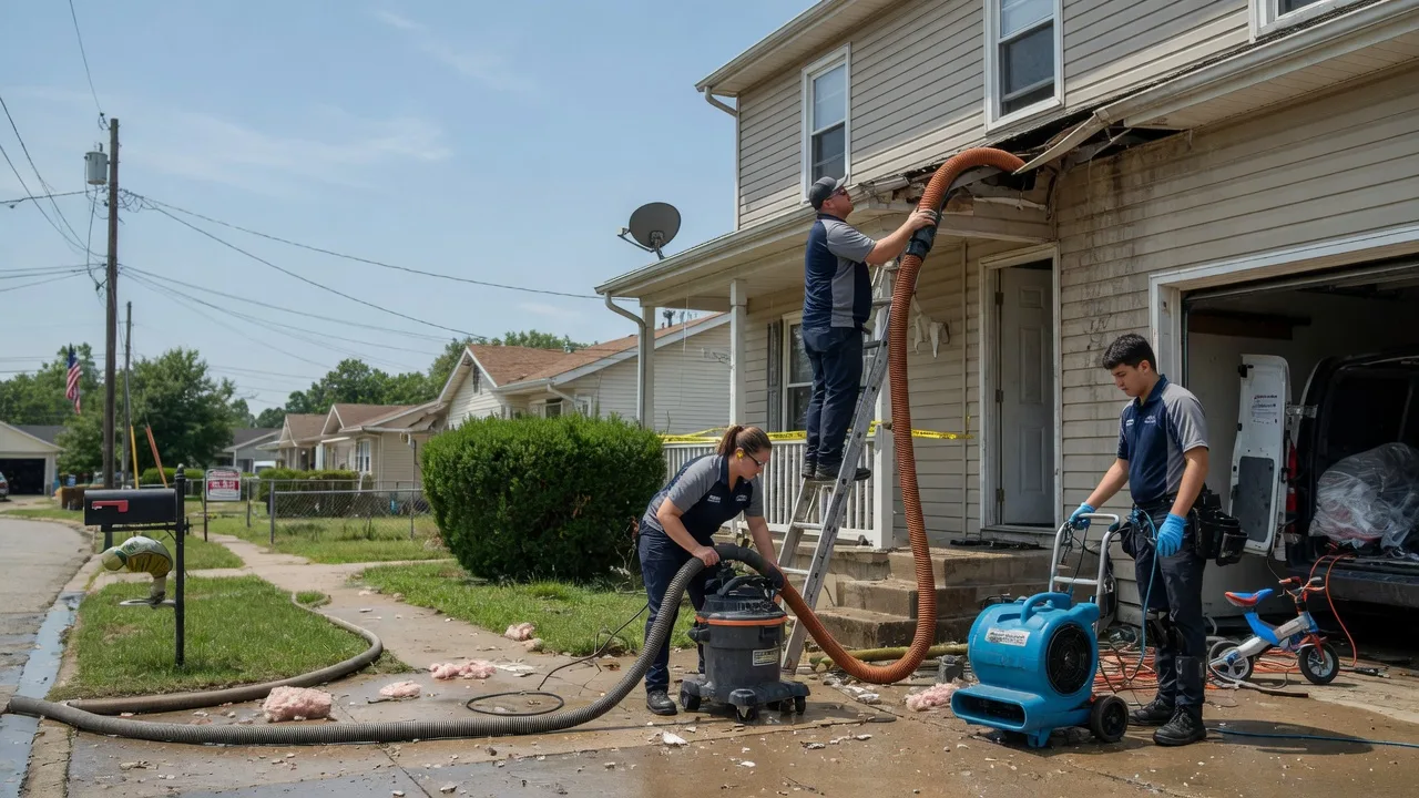 Water Damage Restoration in Bruin, PA near me